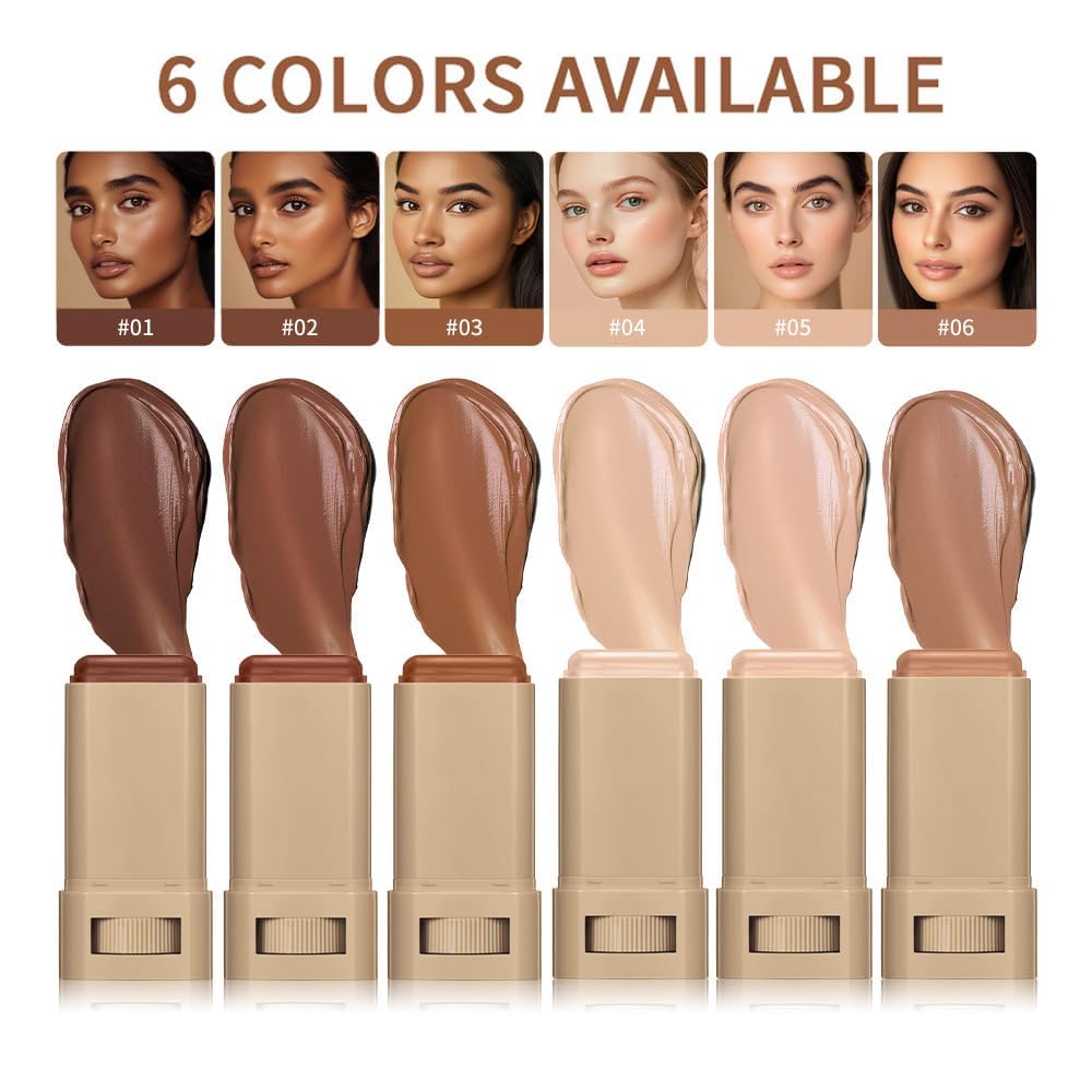 Splendor Serum Boosted Skin Tint Balm swatches demonstrate seamless shade adaptation for diverse skin tones.