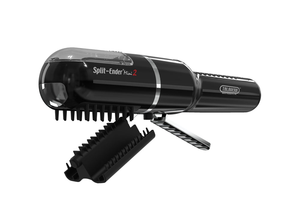 Split-Ender Mini2 charging battery shown for cordless use