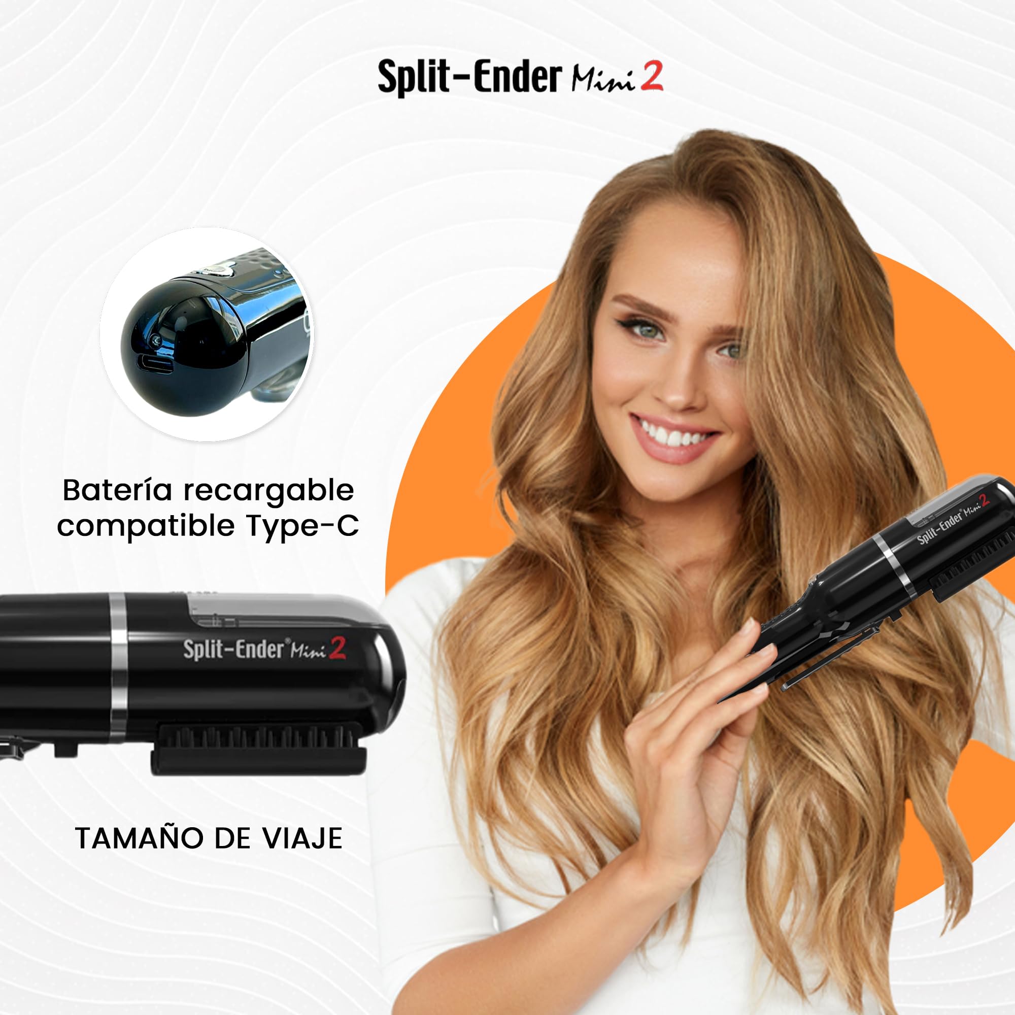 Split-Ender Mini2 travel case ready for on-the-go touch-ups