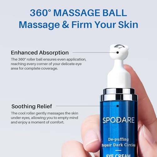 SPODARE eye cream designed for all skin types and daily use