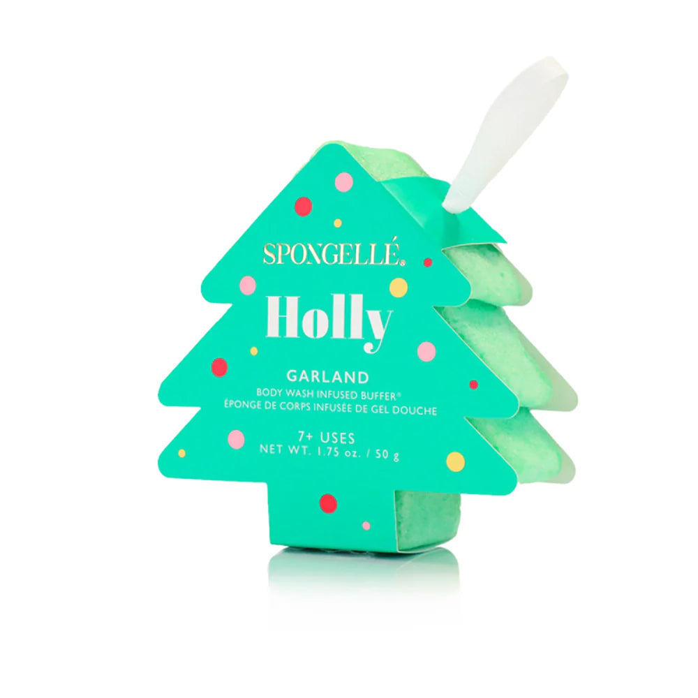 SPONGELLÉ Merry Eucalyptus buffer close-up featuring refreshing cleanse