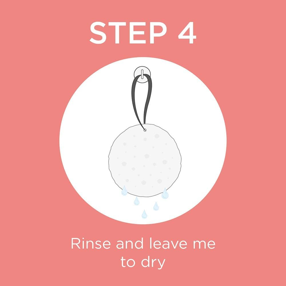 Spongelle luxury bath accessory pictured in a spa-like setup promoting self-care moments.