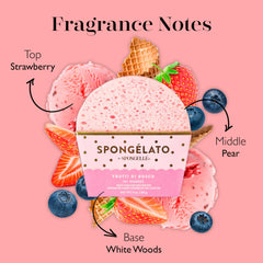Spongellé Spongelato Pistachio detail delivers creamy lather with exfoliation in one step.