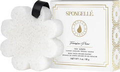 SPONGELLÉ Wild Flower Buffer French Lavender scent evokes a soothing spa-like bath.