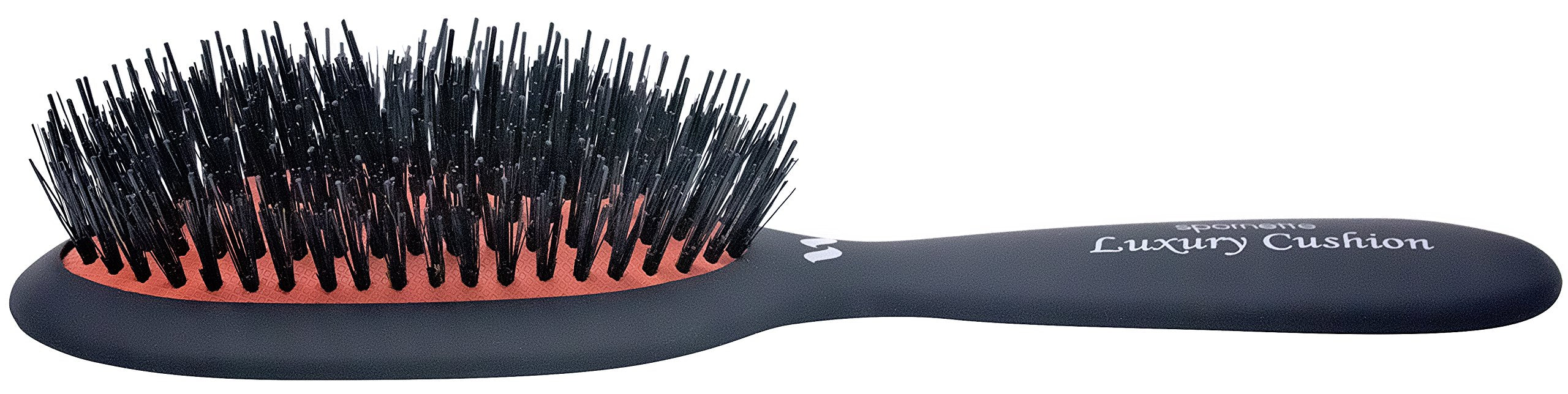 Spornette boar bristle brush close-up showing bristle detail for smoothing