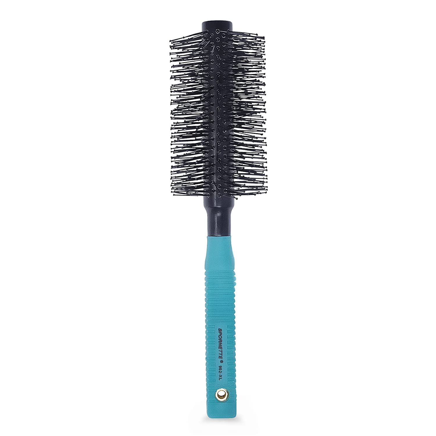 Spornette Double Stranded XL Round Brush with 2.25-inch barrel for smoothing and volume