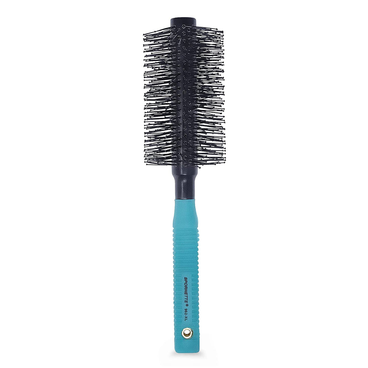 Spornette Double Stranded XL Round Brush with 2.25-inch barrel for smoothing and volume