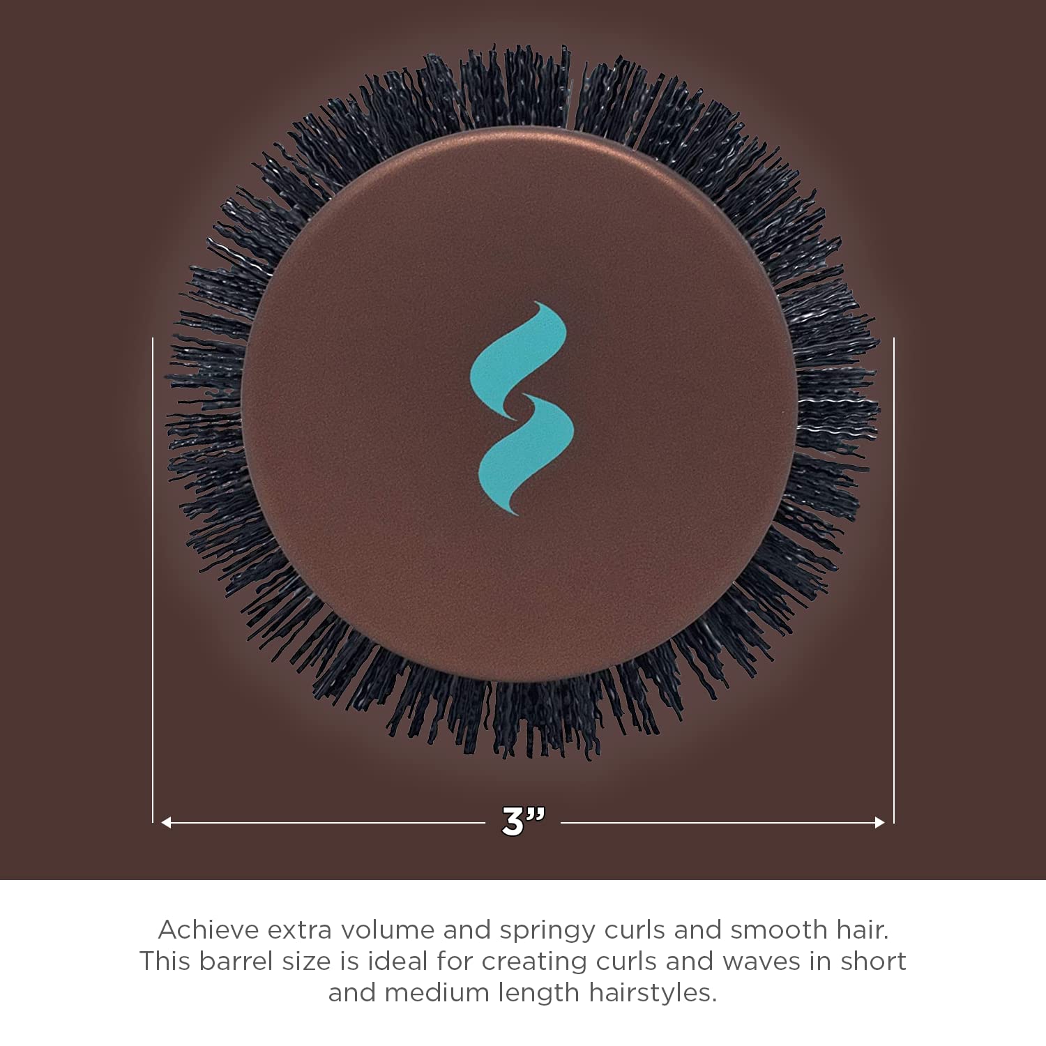 SPORNETTE Ion Fusion speeds drying time with thermal ceramic design.