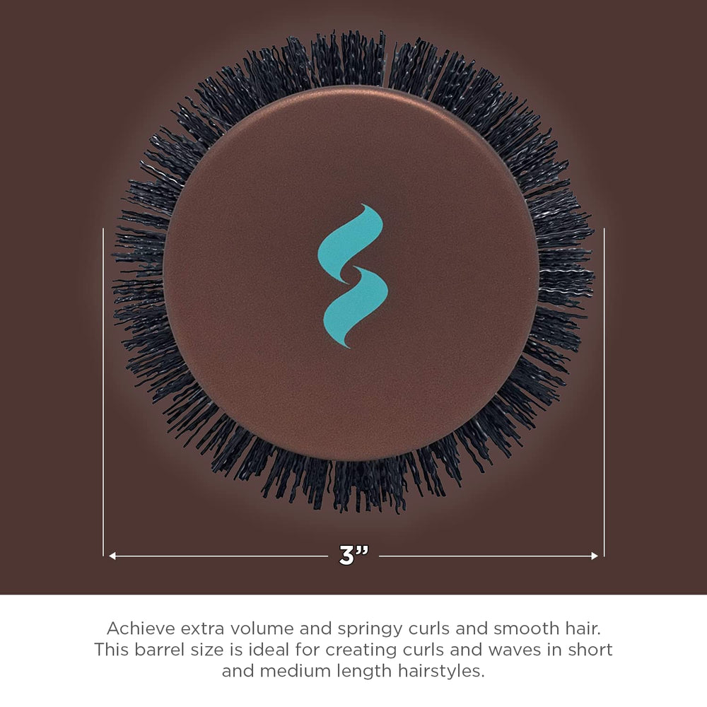 SPORNETTE Ion Fusion speeds drying time with thermal ceramic design.