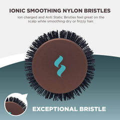 SPORNETTE Ion Fusion ribbed handle provides a comfortable grip.