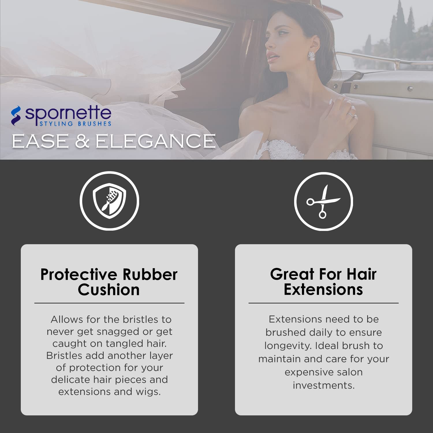 Spornette Super Looper works on natural and synthetic hair types