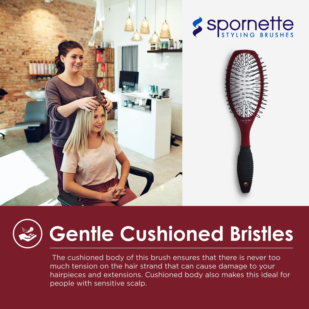 Spornette Super Looper detangles wigs while protecting lace fronts and extensions