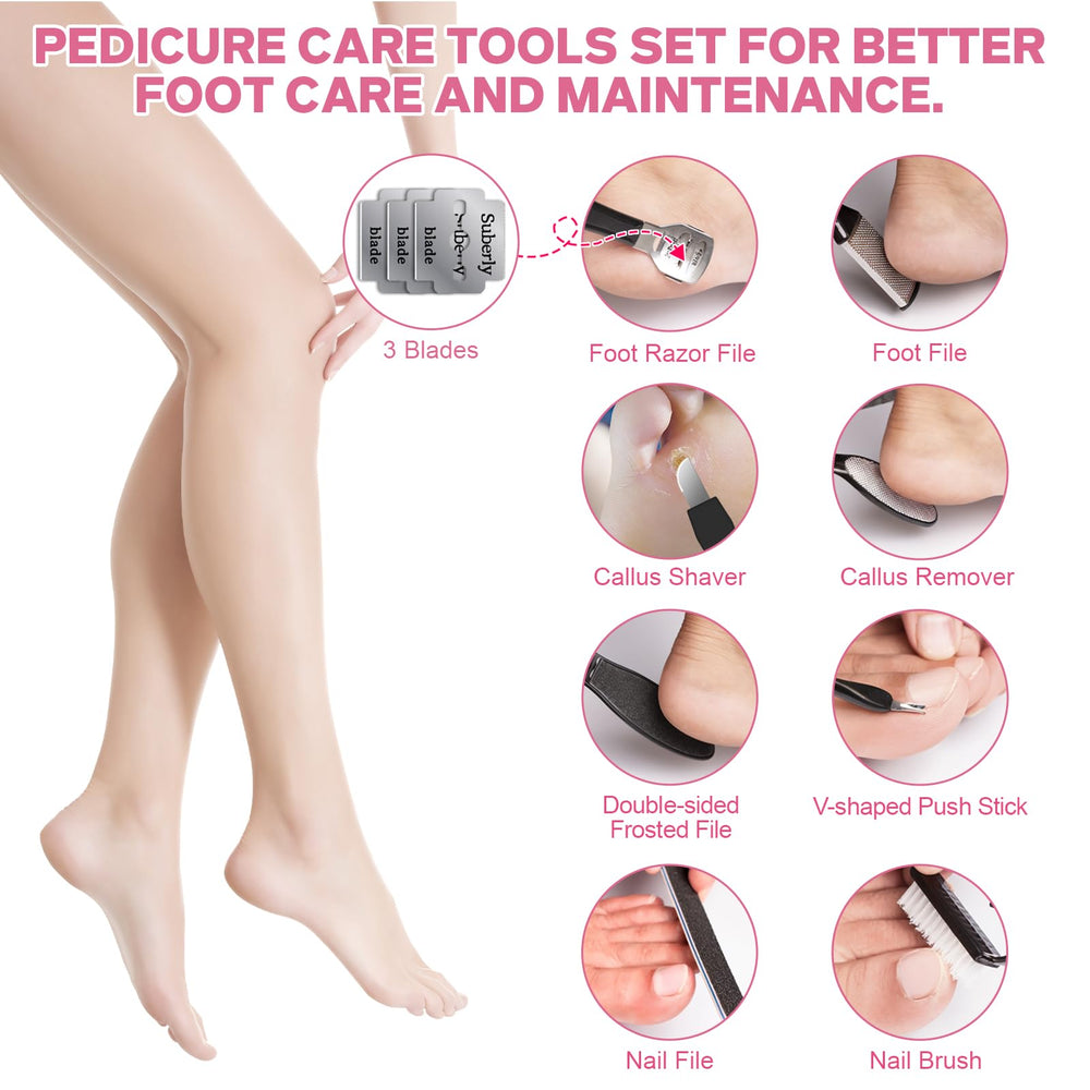 Spriak pedicure results hint at smoother feet after regular sessions.