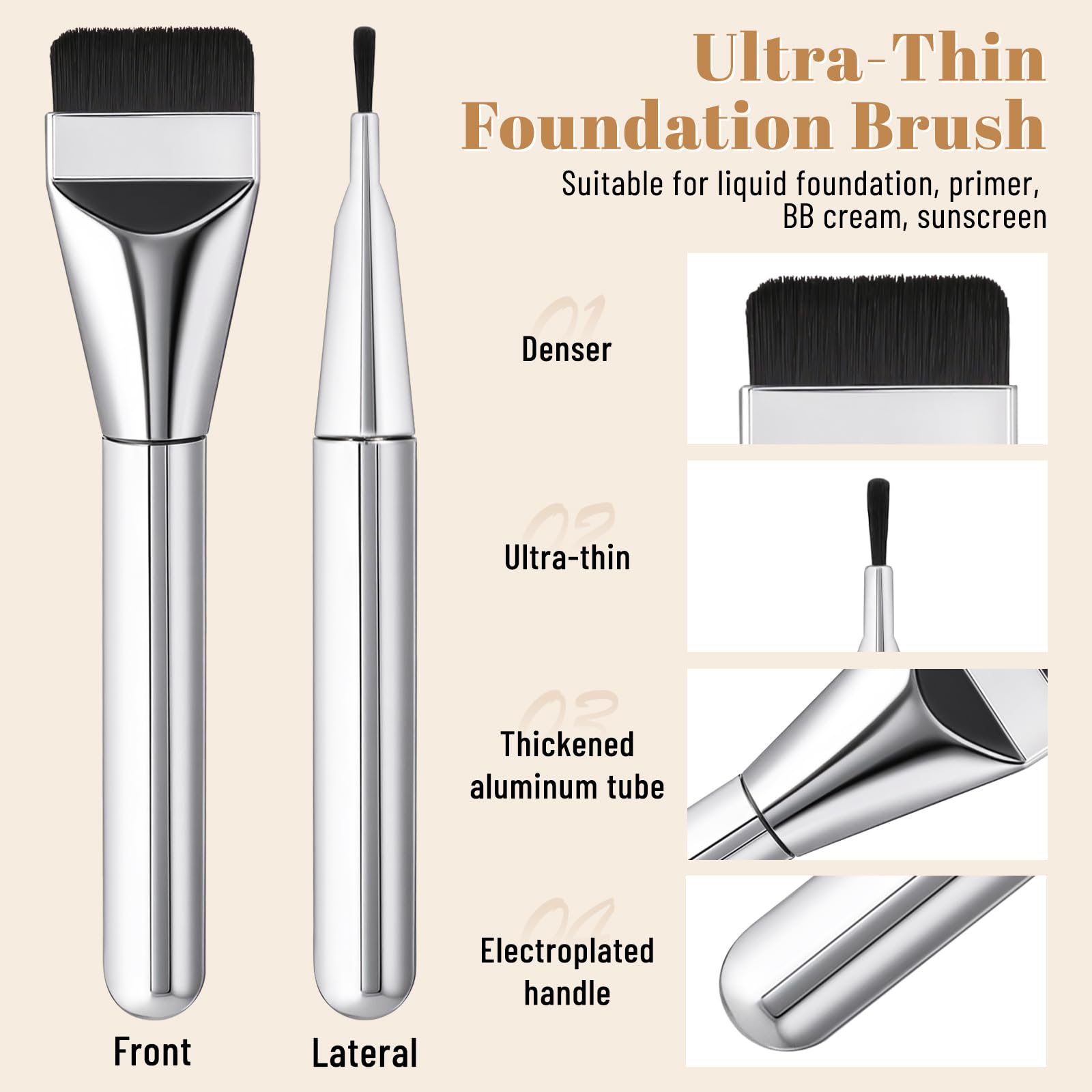SPRINGSKY 4-in-1 foundation skin-tone matching showcases adaptive color-ready technology.