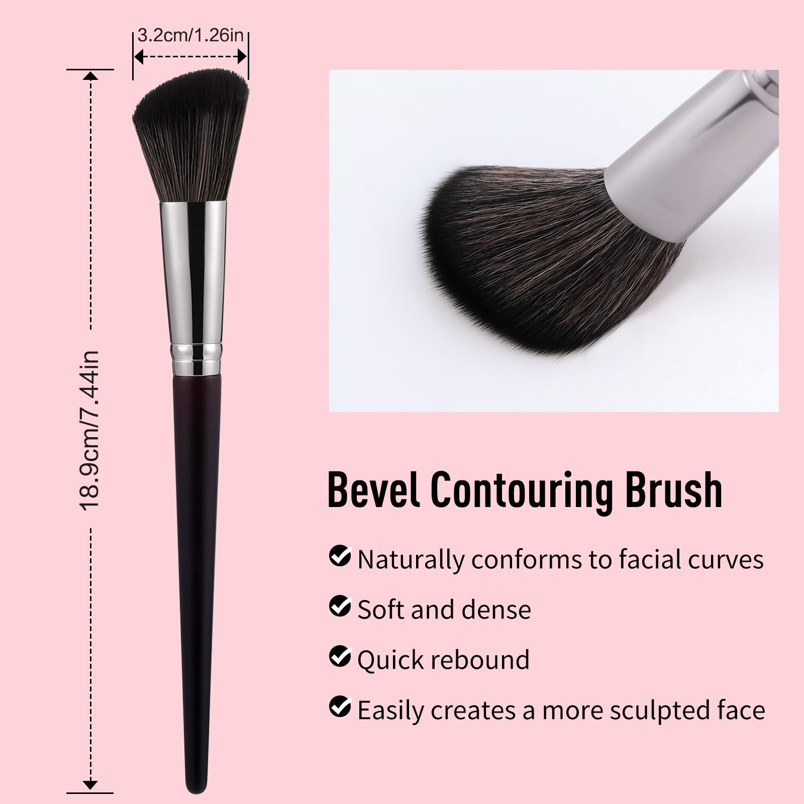 SPRINGSKY contour palette application brushes aiding precise contour and seamless application.