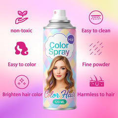 SPRINGSUGAR 5pc hair color set blue for vivid, non-permanent blue shade.