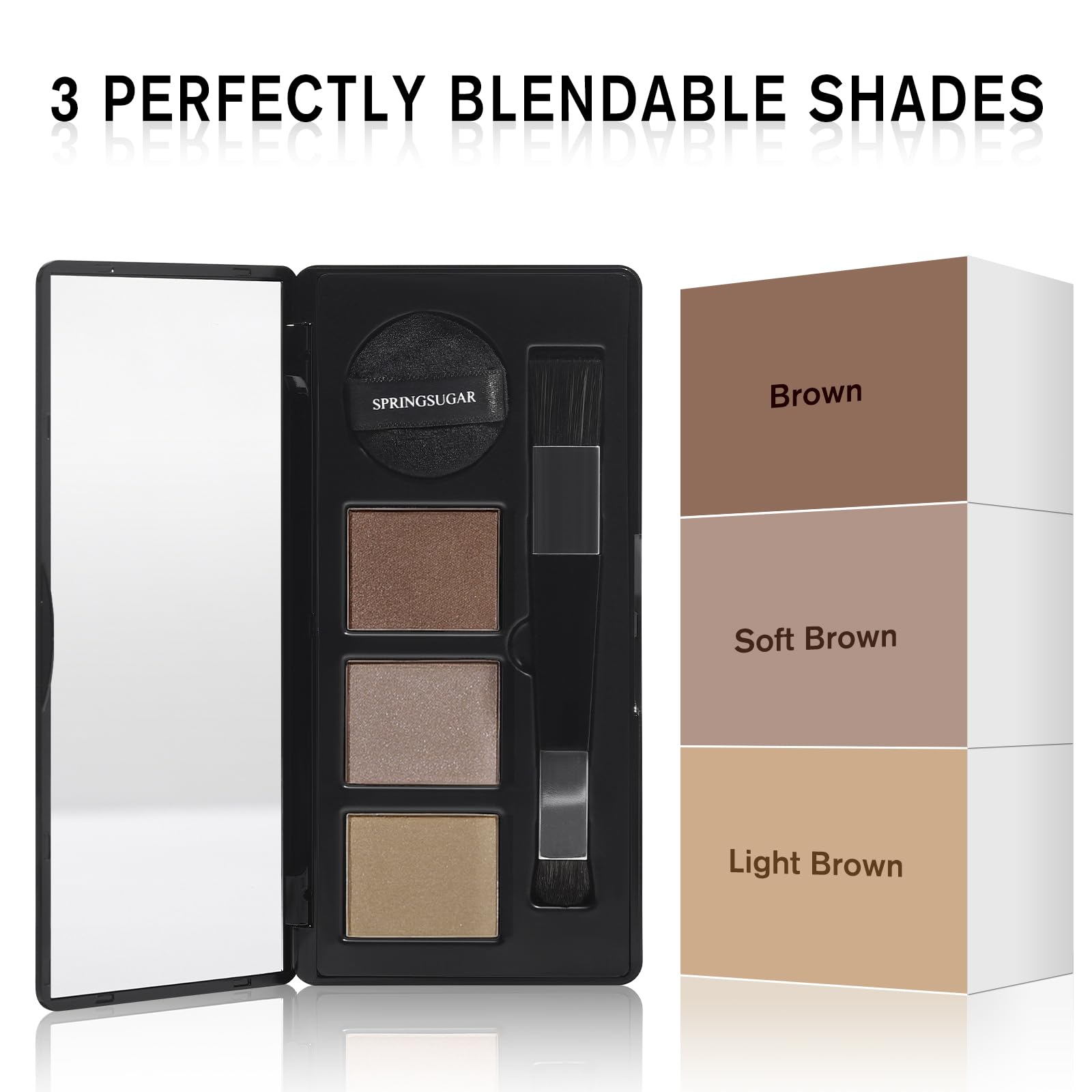 SPRINGSUGAR Root Touch Up sweat-resistant formula withstands activity without fading.