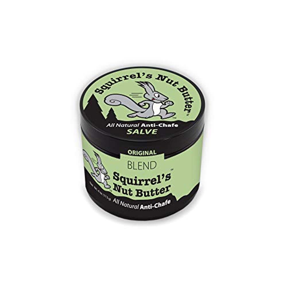 Squirrel's Nut Butter anti-chafe salve 8oz tub prevents rubbing during activity.