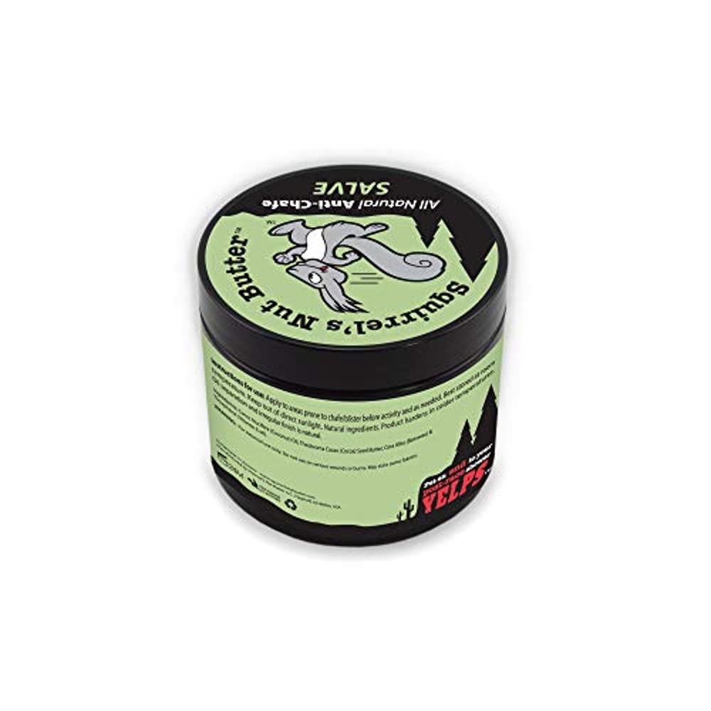 Squirrel's Nut Butter application on skin demonstrates easy waterproof application.