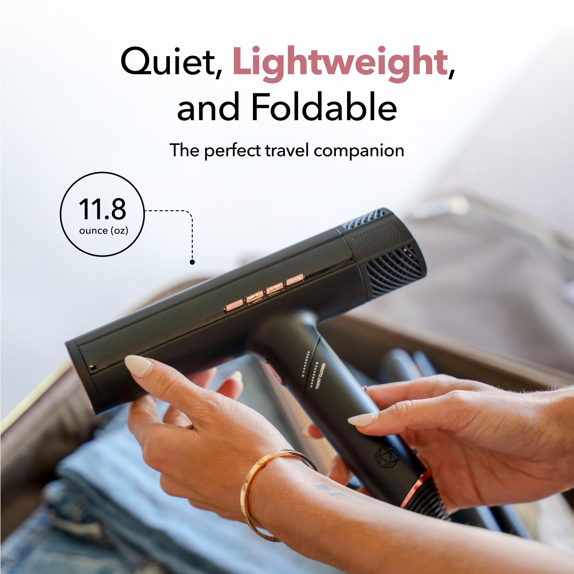 SRILabs DryQ infrared heat penetrates to dry from inside-out.