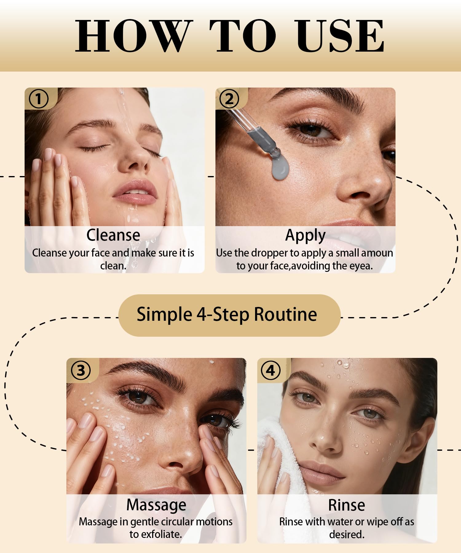 SRIOIO natural rice extract glycerin ingredients emphasize pore-friendly hydration.
