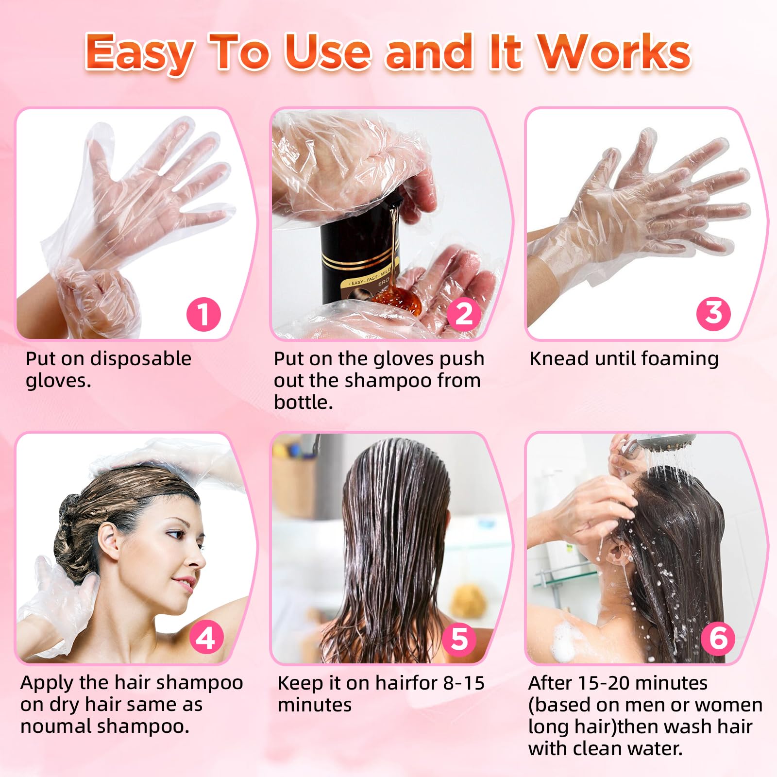 SROLM after-use hair feels soft and healthy looking
