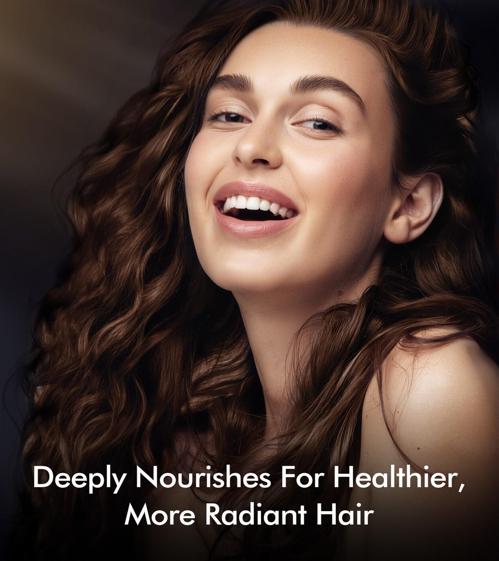 Srripo daily routine shot suggests pairing shampoo with conditioner for fuller-looking hair