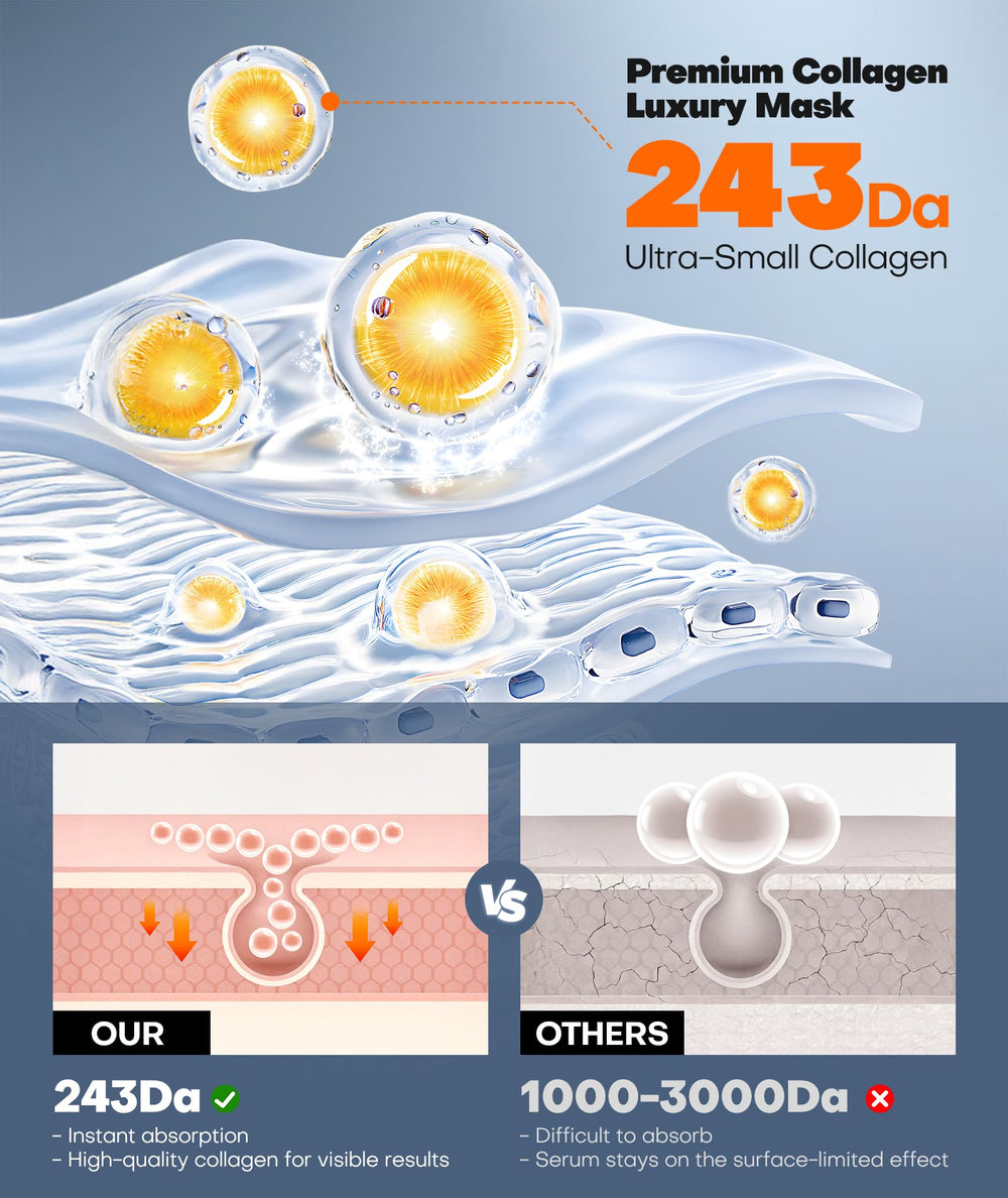 Srripo Radiant Glow Mask with hyaluronic acid for deep moisture.