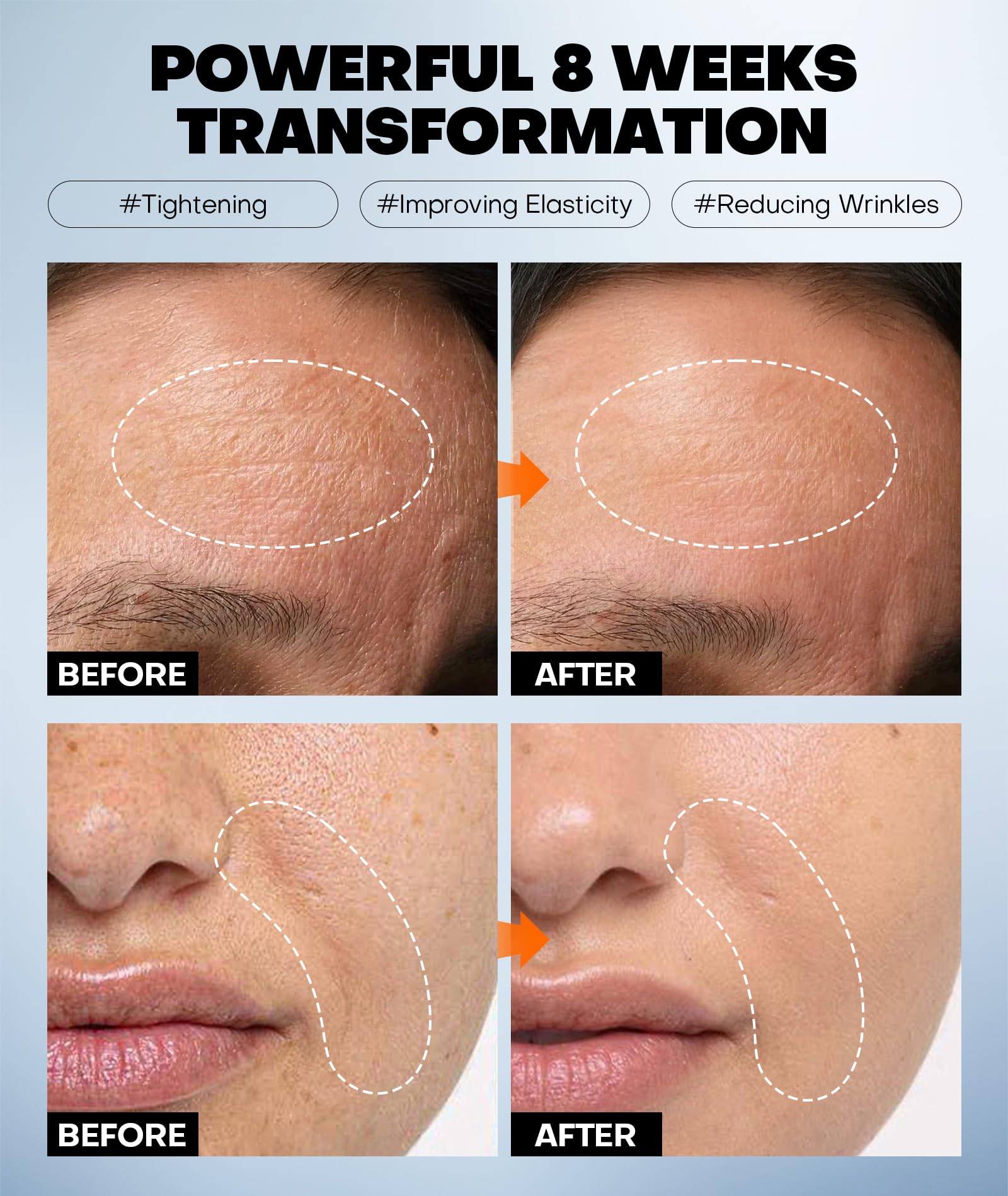 Srripo Radiant Glow Mask small-molecule collagen peptides for firming.