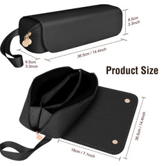 SS Hair Tools Travel Bag interior is heat-resistant to protect tools.