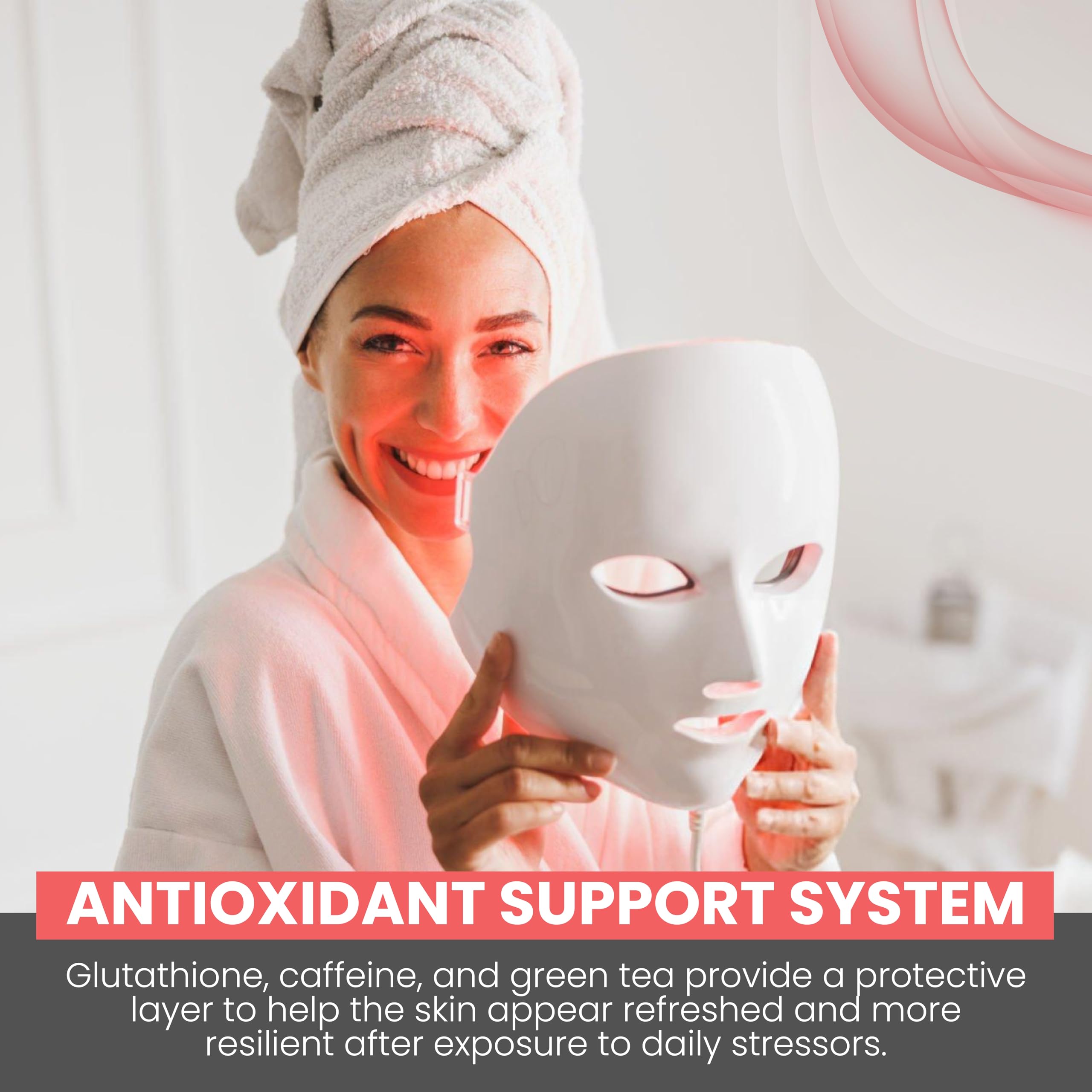 St. Croix red light activation serum lab scene underscores engineered deep penetration.