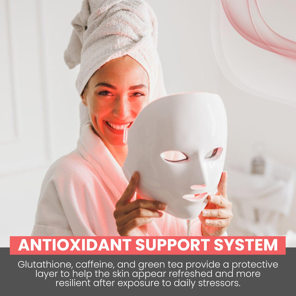St. Croix red light activation serum lab scene underscores engineered deep penetration.