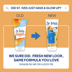 St. Ives Acne Control Apricot Scrub with apricot fruit extract softens and smooths skin