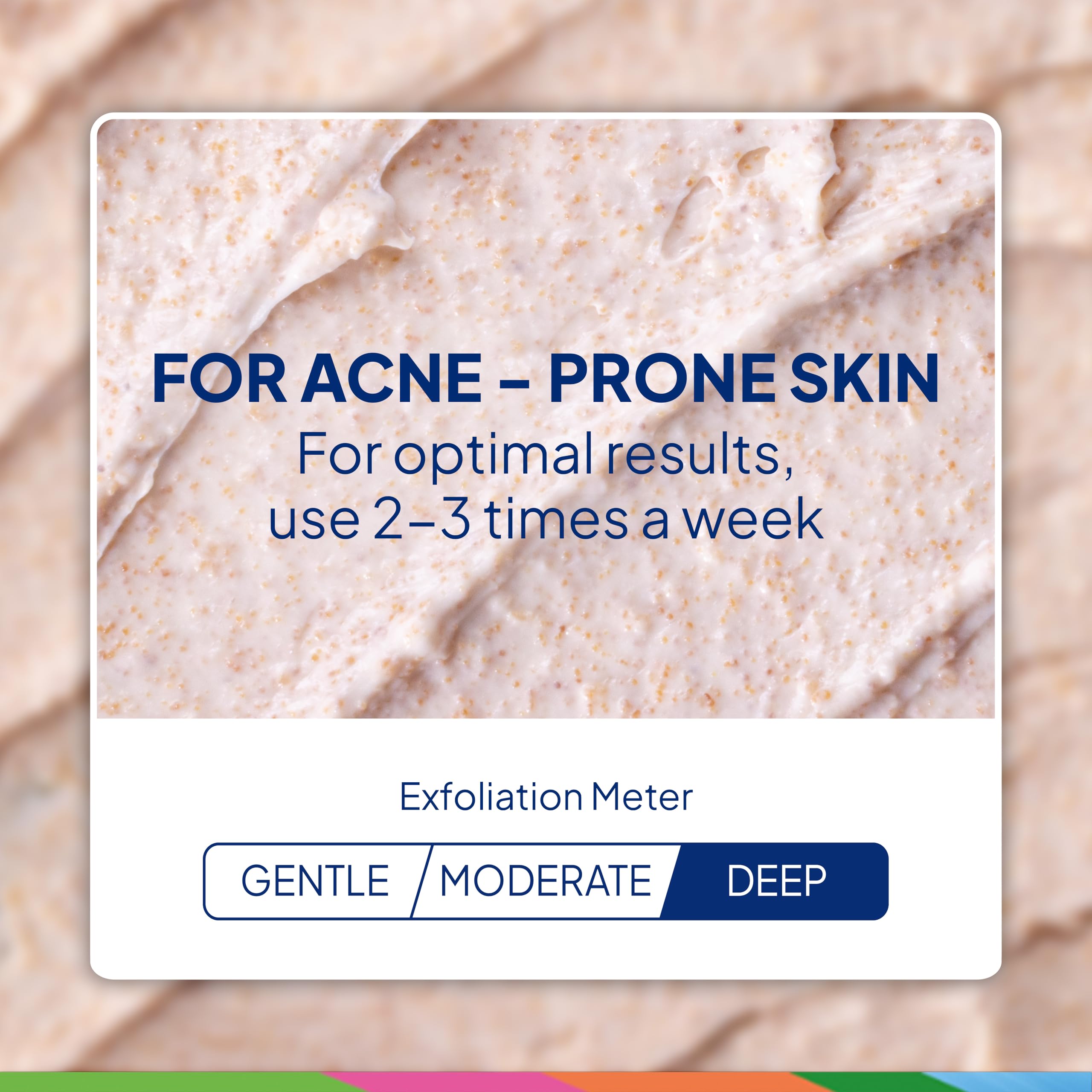 St. Ives Acne Control Apricot Scrub is dermatologist-tested and paraben-free