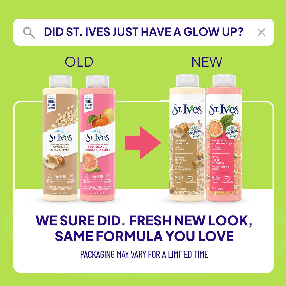 St. Ives cruelty-free PETA approved logo signals ethical skincare