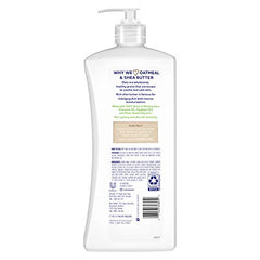 St. Ives soothing lotion seen being absorbed quickly into dry skin.