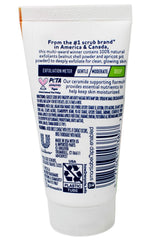 St. Ives Fresh Skin Scrub applying to face during routine for refreshed skin.