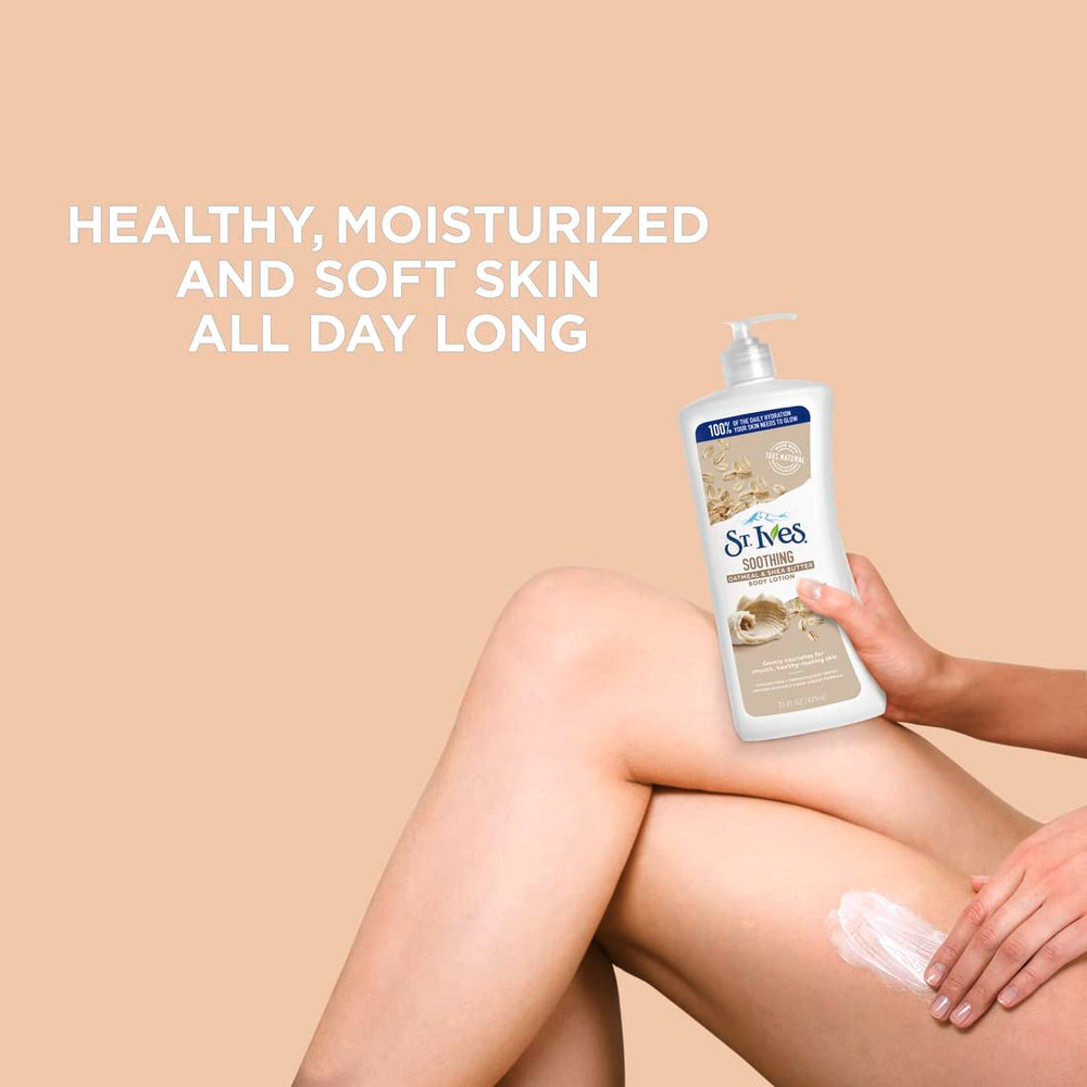 St. Ives paraben-free formula dermatologist tested for gentle use.