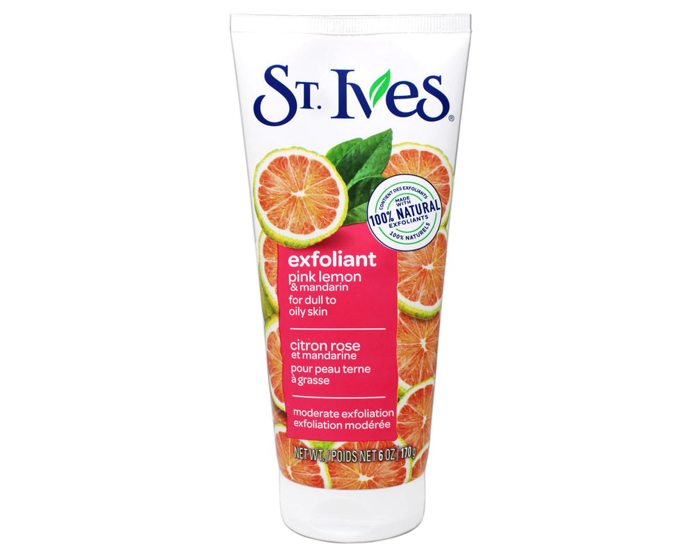 St. Ives scrub close-up showing textured exfoliant for smooth, polished skin.