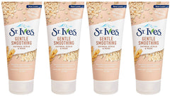 St. Ives scrub-mask jar with oatmeal exfoliant, offering 2-in-1 exfoliation for soft skin