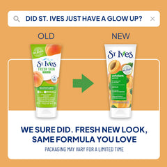 St. Ives walnut shell powder highlights natural exfoliation