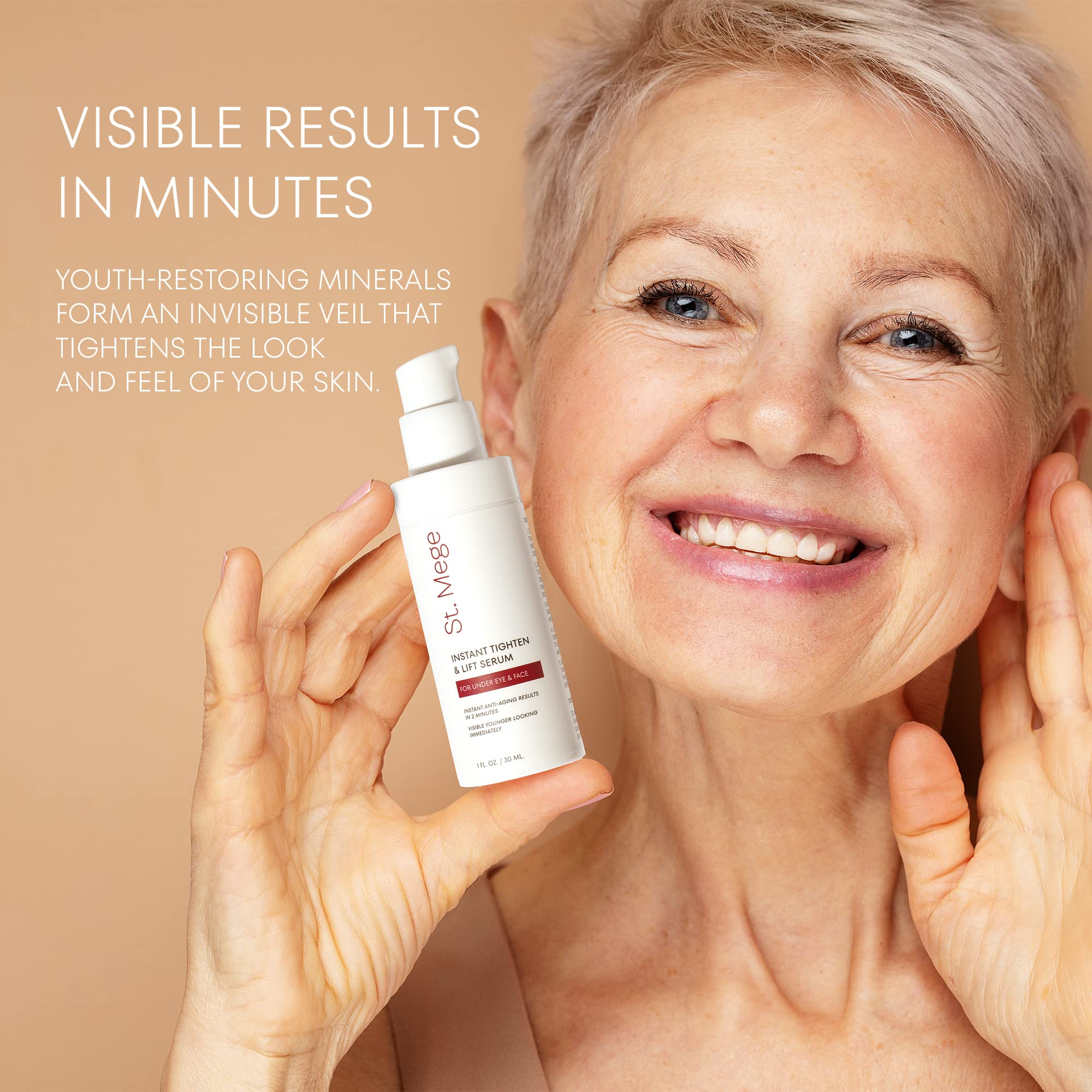 St. Mege Face Neck Tightening application around jawline for smoother look
