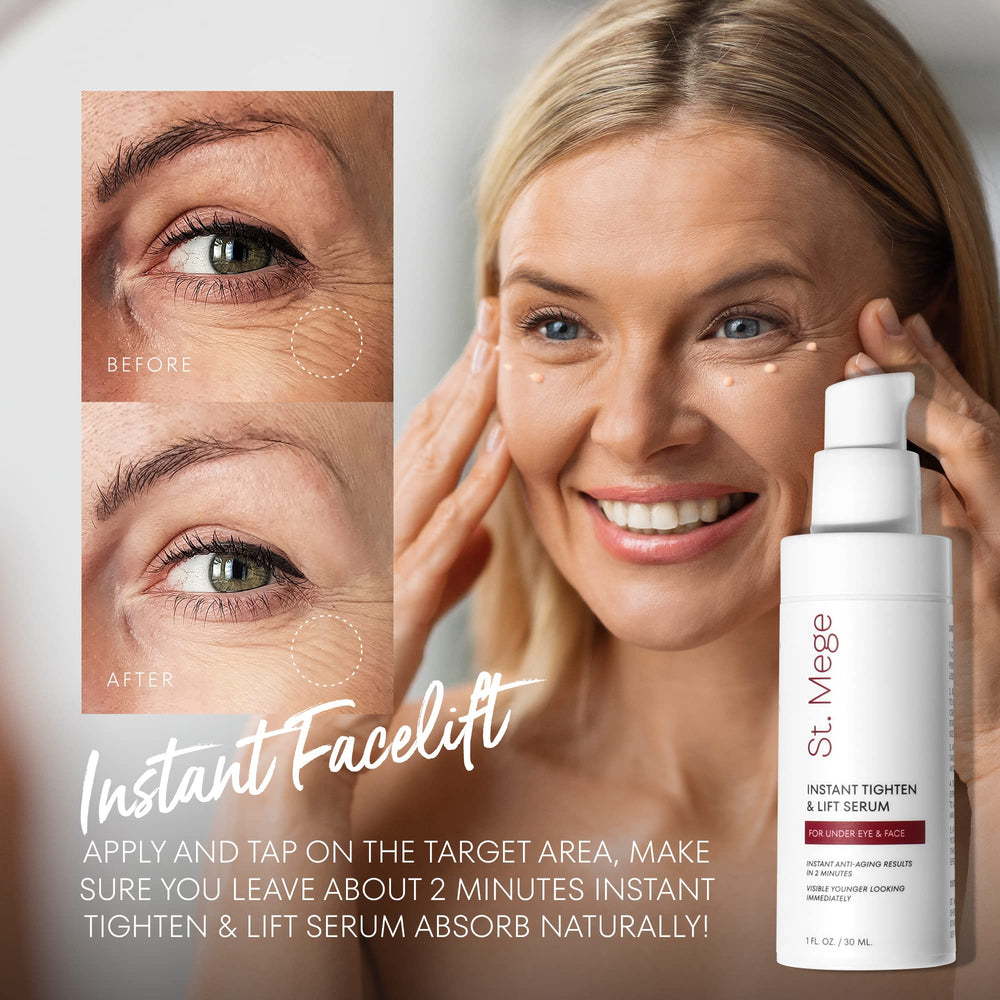 St. Mege Makeup-ready after drying with no oily residue