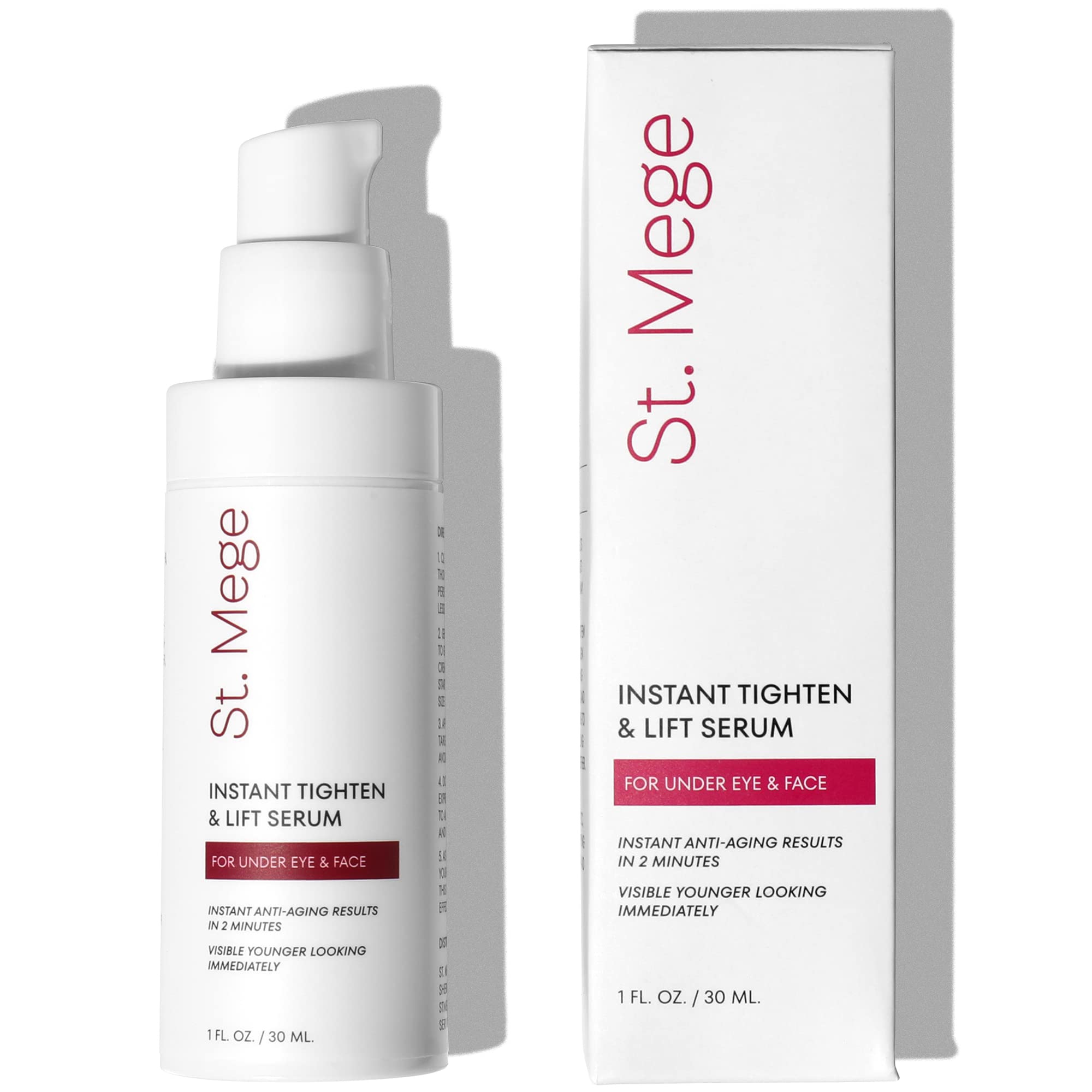 St. Mege Soft skin finish without white films when applied lightly
