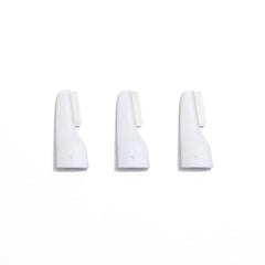StackedSkincare replacement dermaplaning blades 3-pack for quick at-home exfoliation and peach fuzz removal.