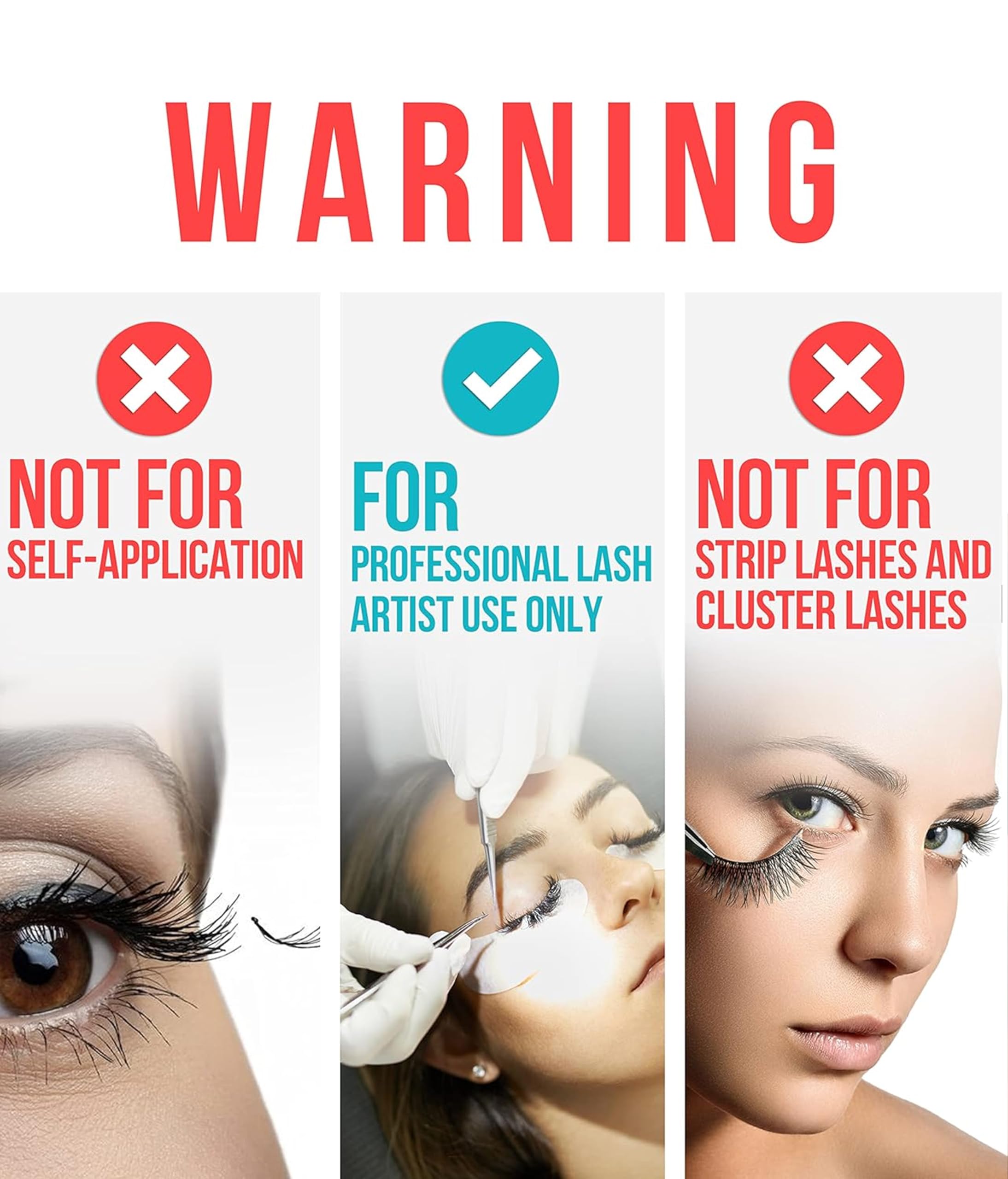 STACY LASH Evolution Glue dry-time visual highlights 0.5–1 second set
