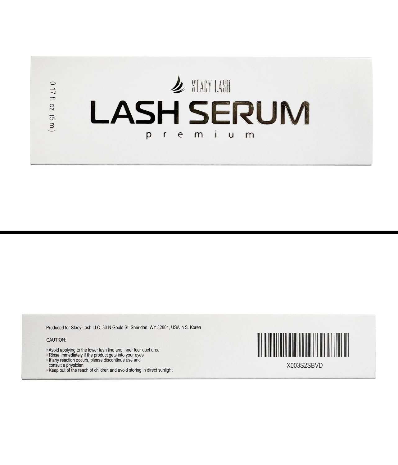 Stacy Lash Growth Serum suitable for natural lashes without compromising extensions.