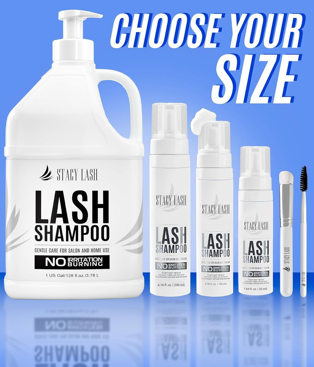 Stacy Lash primer prep adhesion image highlighting lash prep for better adhesion.