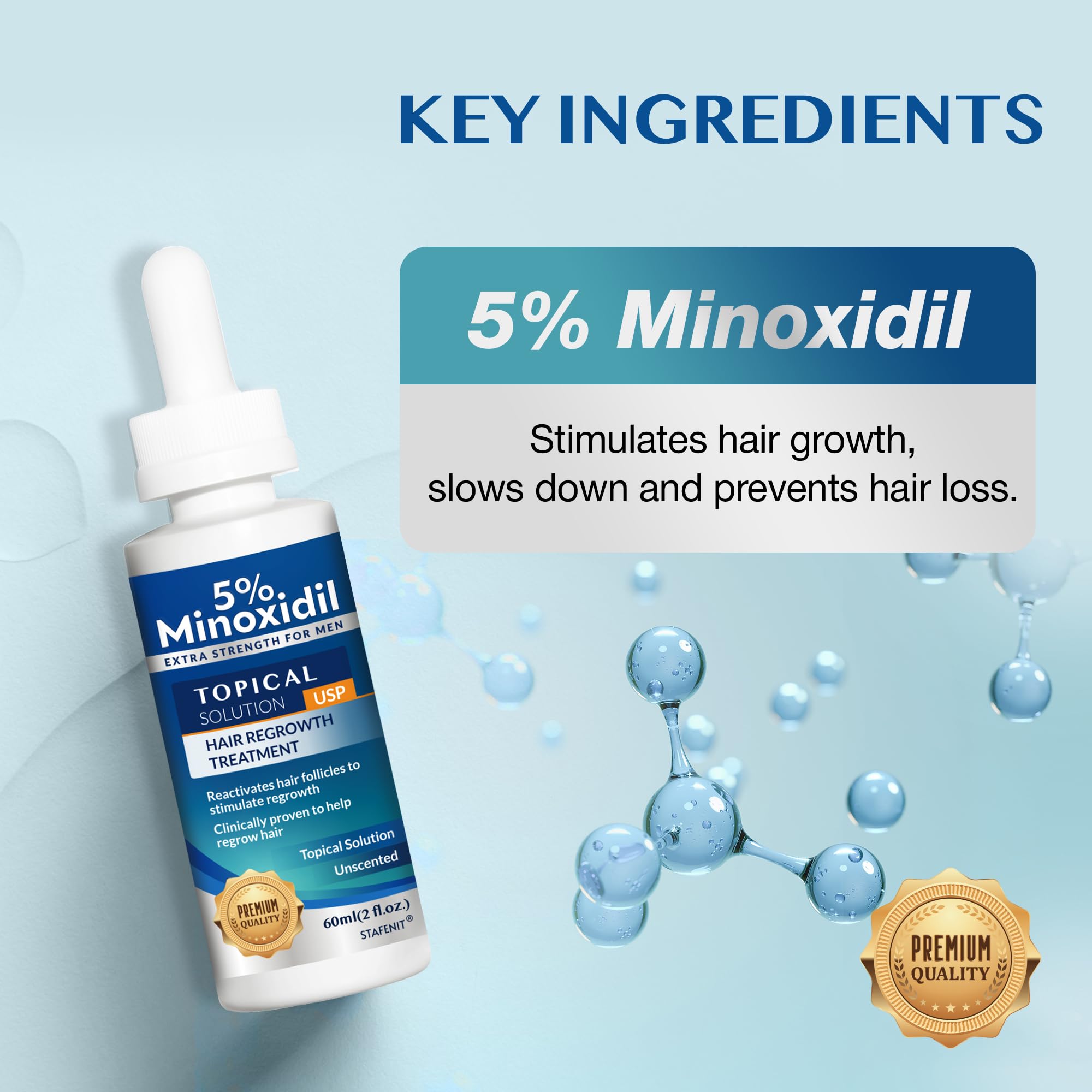 Stafenit minoxidil beard application shows precise dropper for patchy beard regrowth