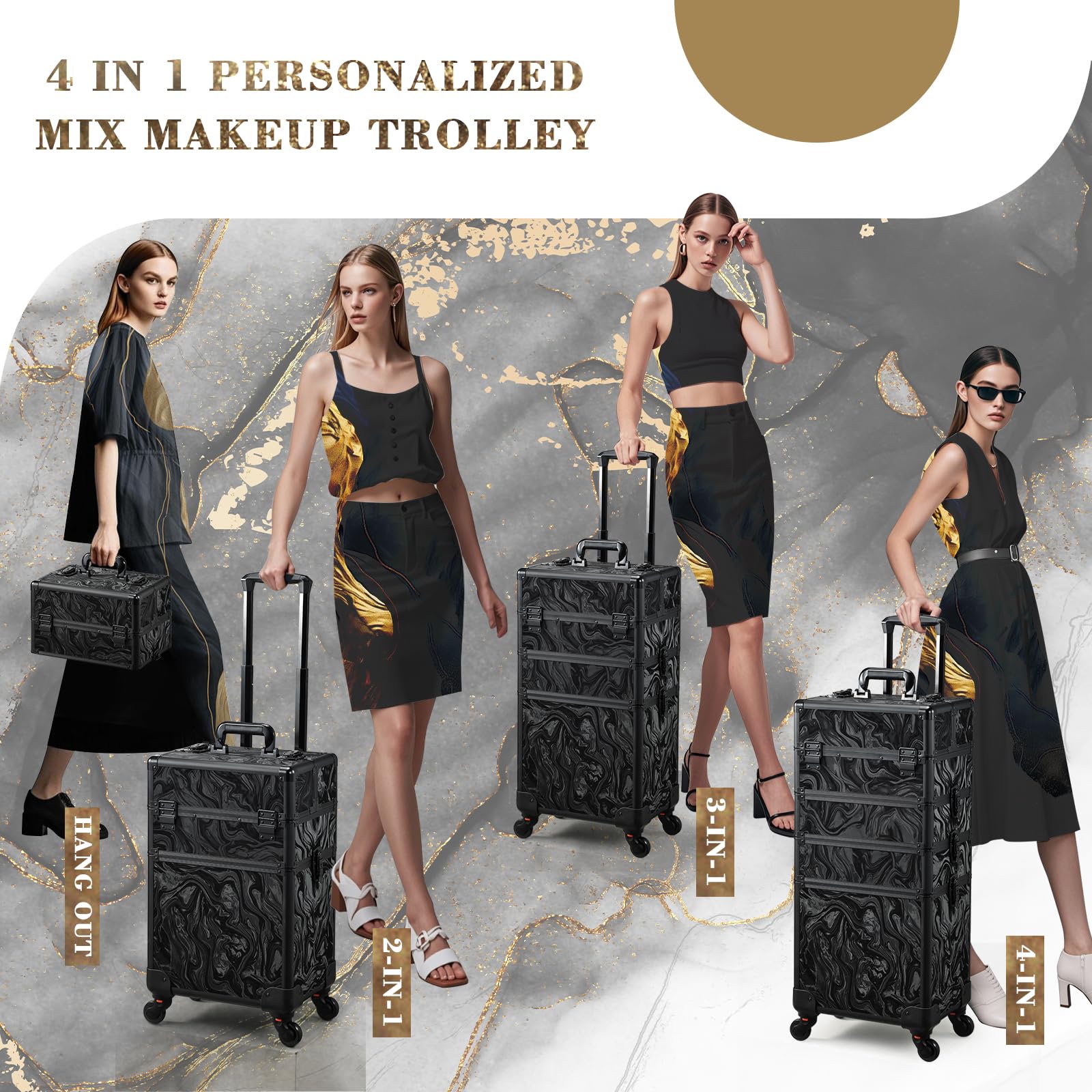 Stagiant professional salon usage showing reliable transport between studios and events